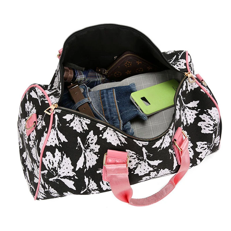 New Flowers Women Gymtas Yoga Bolsa Waterproof Sports Bags Shoes Men Gym Bags For Training Bag Tas Fitness Travel Sport Handbag
