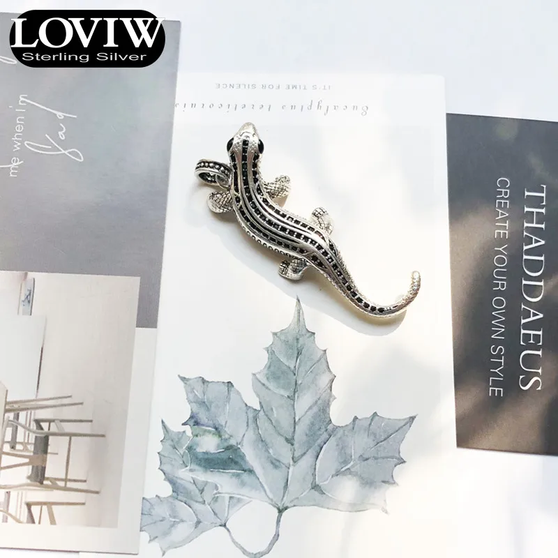 Подвеска в виде саламанды новые модные ювелирные изделия из стерлингового
