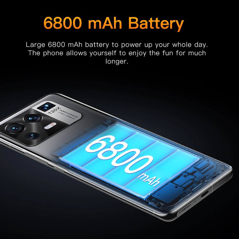 Mi11-tel&eacute;fono m&oacute;vil inteligente versi&oacute;n Global, Smartphone con pantalla completa de 6,7 pulgadas, 6800mAh, 12 + 512GB, 32 + 50MP, desbloqueado, identificaci&oacute;n facial, 5G, Android-5