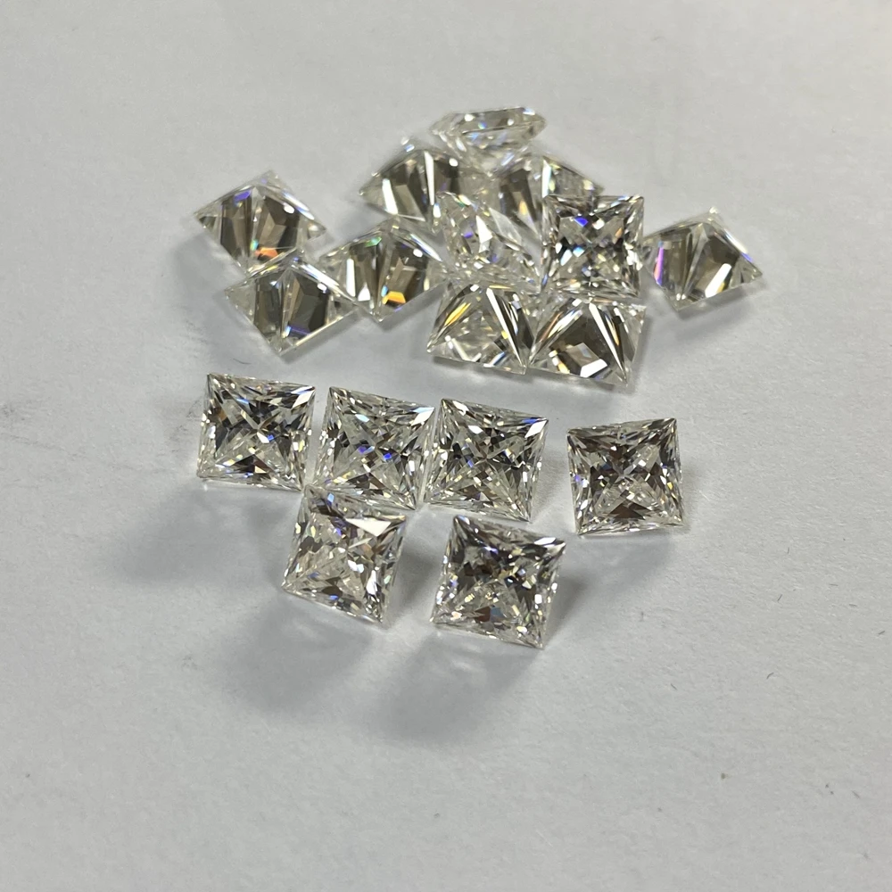 Гра D Цвет 9*9 мм камень синтетический (созданный в лаборатории) форме квадрата