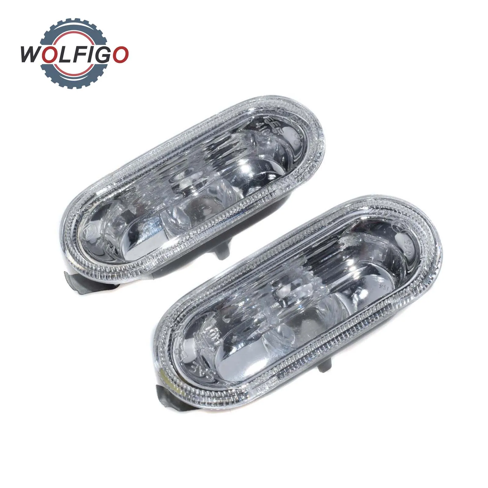 WOLFIGO прозрачные боковые Габаритные светильник абажур для лампы с металлическим