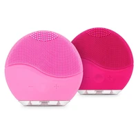 electric facial cleansing brush mini usb charging silicone face sonic cleaner deep pore cleaning waterproof skin massage