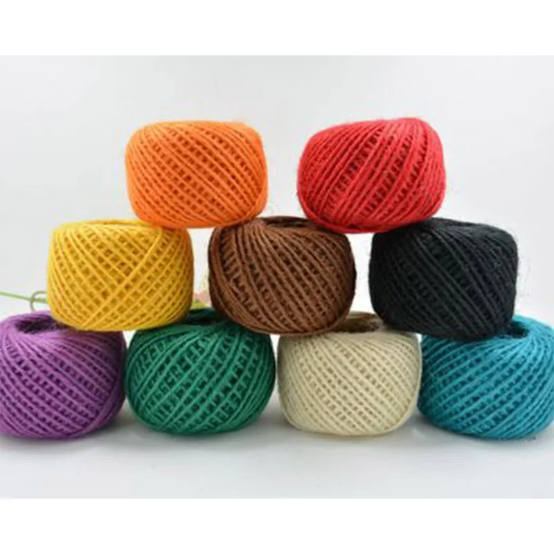 1 шт. 50 м натуральная веревка для скрапбукинга|Пряжа| |
