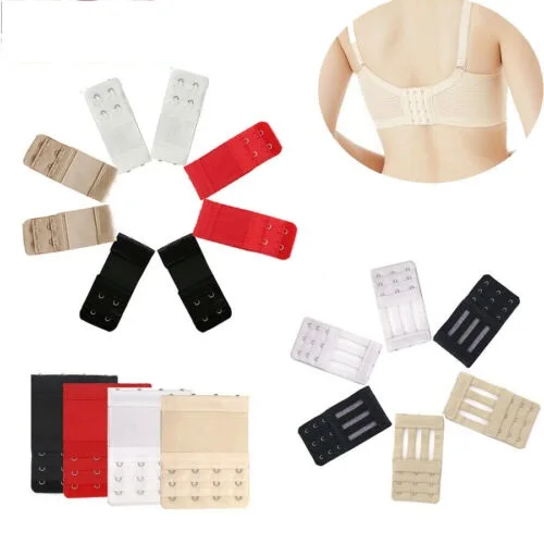 

4/6/8pcs Bra Extenders Strap Extension Hooks Women Intimates Lengthened Bra Hook Extenders Womens Bra Accessoires 2/3/4Buckles