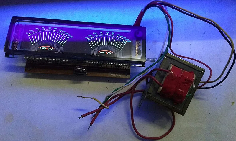 Моно-панель усилителя мощности двойной бу-измеритель уровня звука дБ индикатор