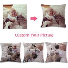 Подушка для подушки, для свадьбы, для домашних животных, чехол для подушки с принтом