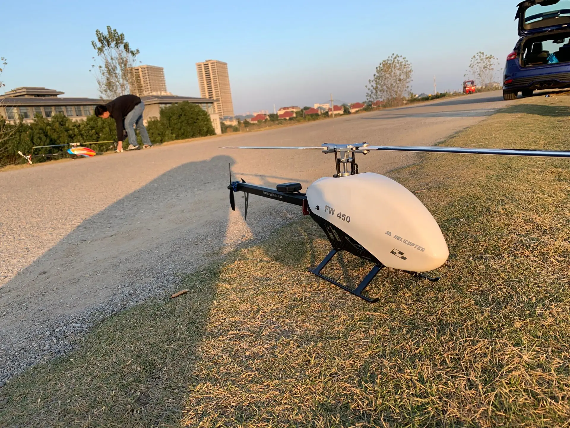 Вертолет с дистанционным управлением FW450 V2 Version 3D RTF 6CH FW450L 2 4 ГГц|Радиоуправляемые