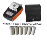 mini 58mm wireless pocket bill bt printer portable thermal receipt printer e boleta impresora termica mobile phone android papel