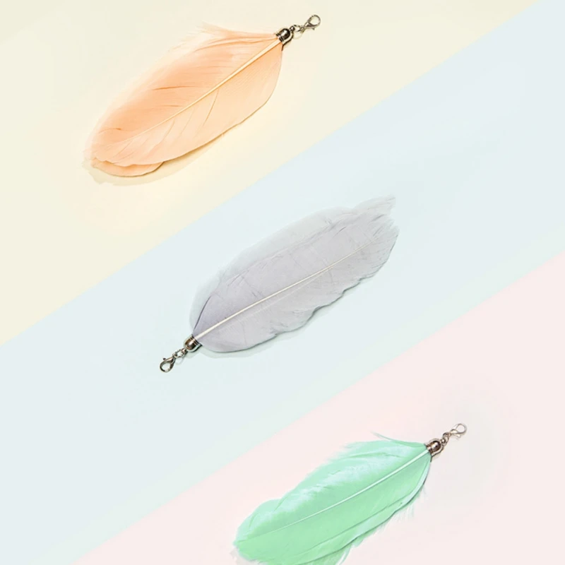 Питомец кошка Лазерная Игрушка перо забавная котенок палочка игрушки питомец