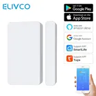 Умный детектор открытиязакрытия окон Tuya Smart Home Security Smart Life APP работает с Alexa Google Home