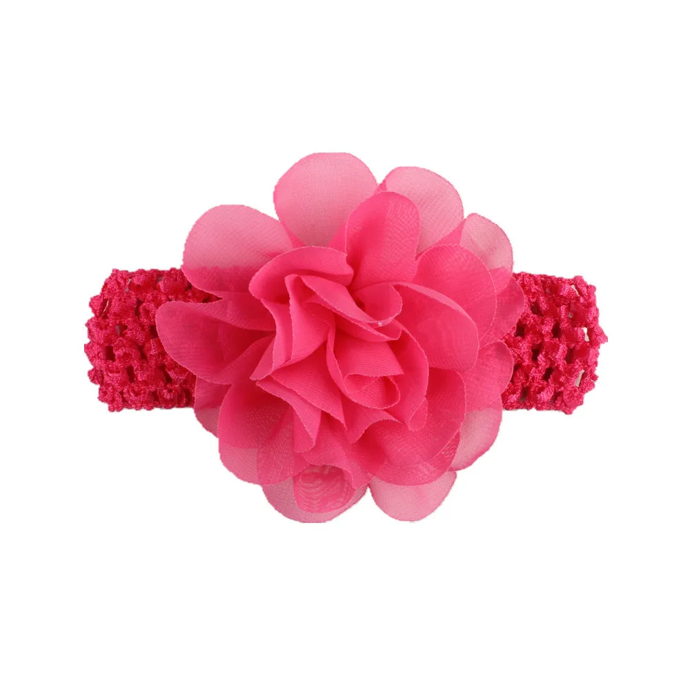 

1PC Baby Kids Head Accessories Flower Hairband kids headwear Baby Floral for Children elastic baby hair bands Headdress
