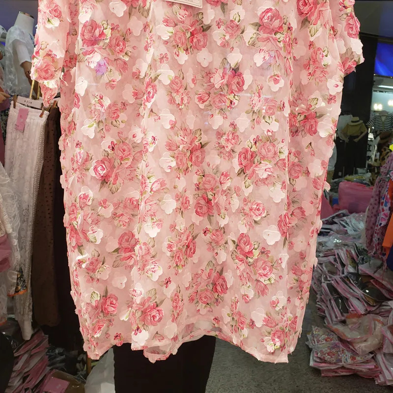 

Sweet Kawaii Straight Rose Pink Short Sleeve T Shirt Petal Fairy Oversized Mid-length Tshirt Female Harajuku Tees Tops Ladies