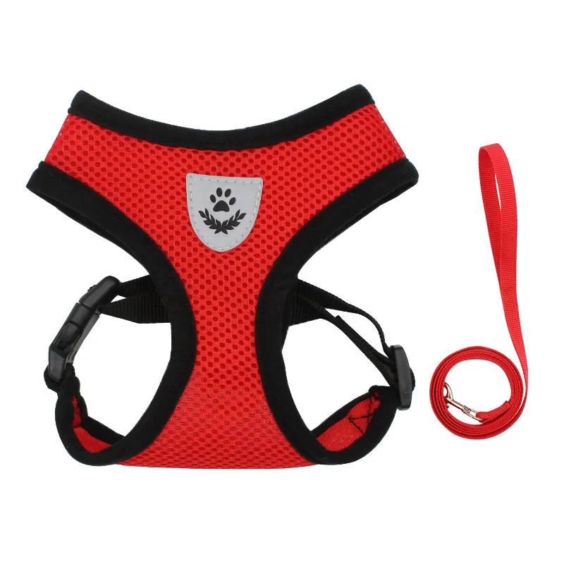

Breathable Mesh Dog Breast Strap Puppy Chest and Back Reflective Pet Hand Holding Rope Dog Rope Cat Pet Supplies Harness