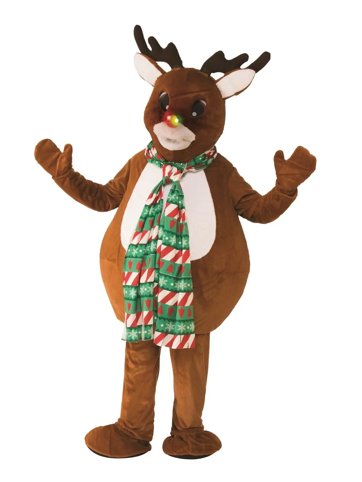 

Рождество Фурсьют талисман спортивный талисман «Олень» костюм плюшевые домашние тапочки с кошечкой из мультфильма оленей косплэй костюм Р...