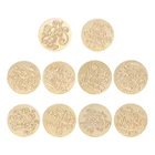 25 мм Ретро Печать на воске штамп буквы деревянные штампы наборы сменная Медная головка DIY хобби Инструменты Наборы декоративный штамп