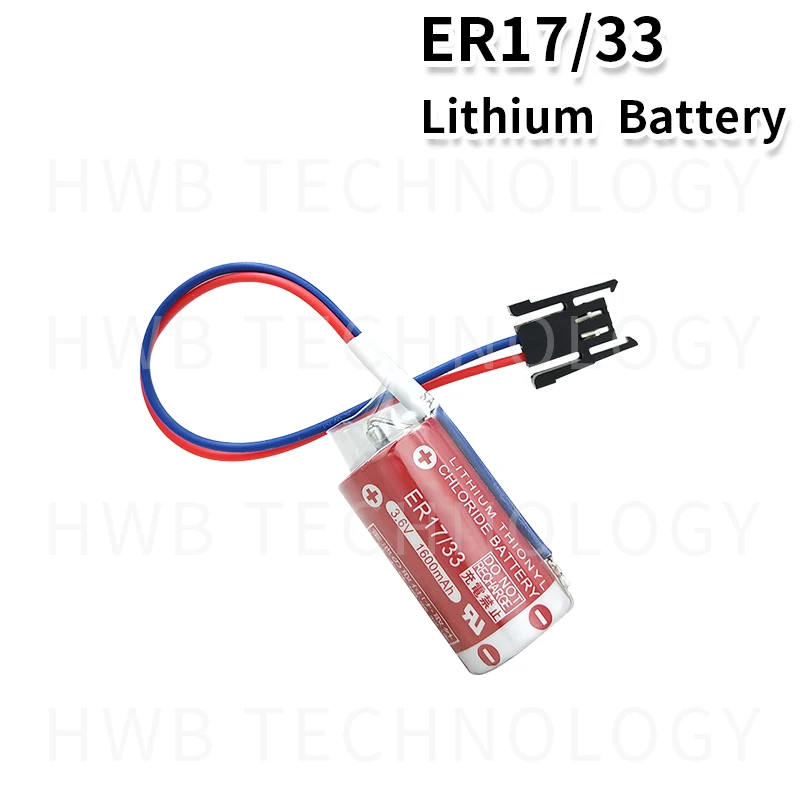 1 шт. Аккумулятор для Maxell ER17/33 3 6 В 1600 мАч 2/3A 17330 PLC литиевые батареи с черным