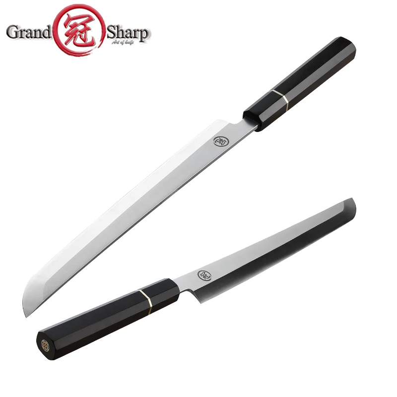Японские кухонные ножи Grandsharp Sakimaru шеф-повар инструмент для приготовления суши