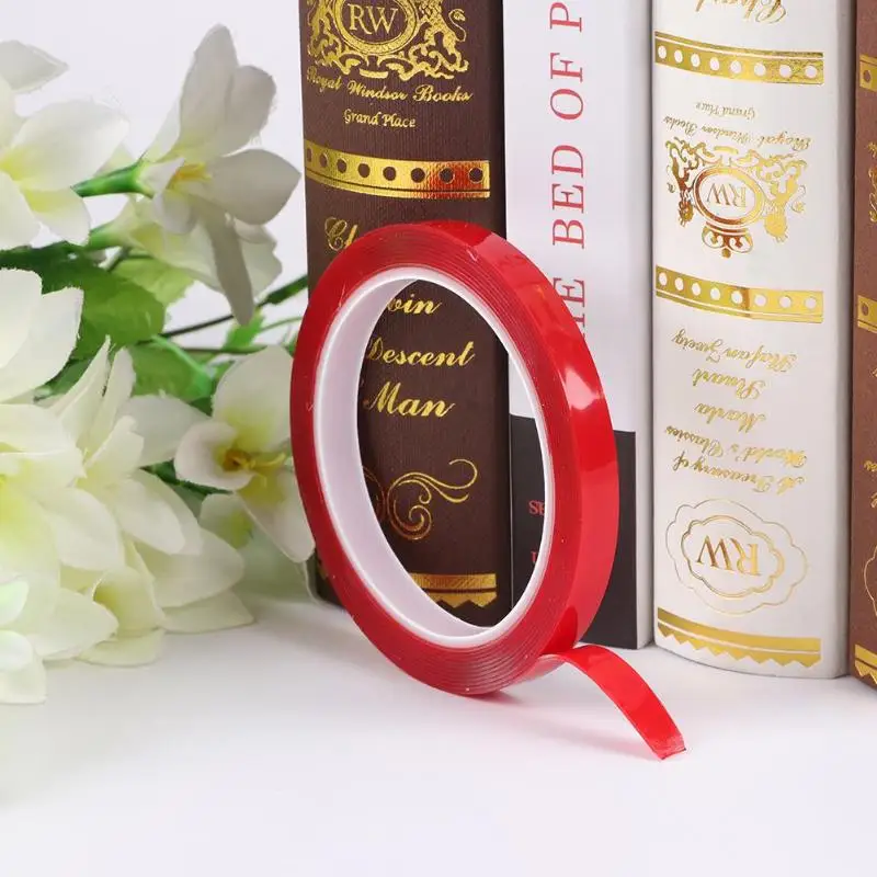 Силиконовая Двухсторонняя клейкая наклейка для автомобиля высокопрочная без