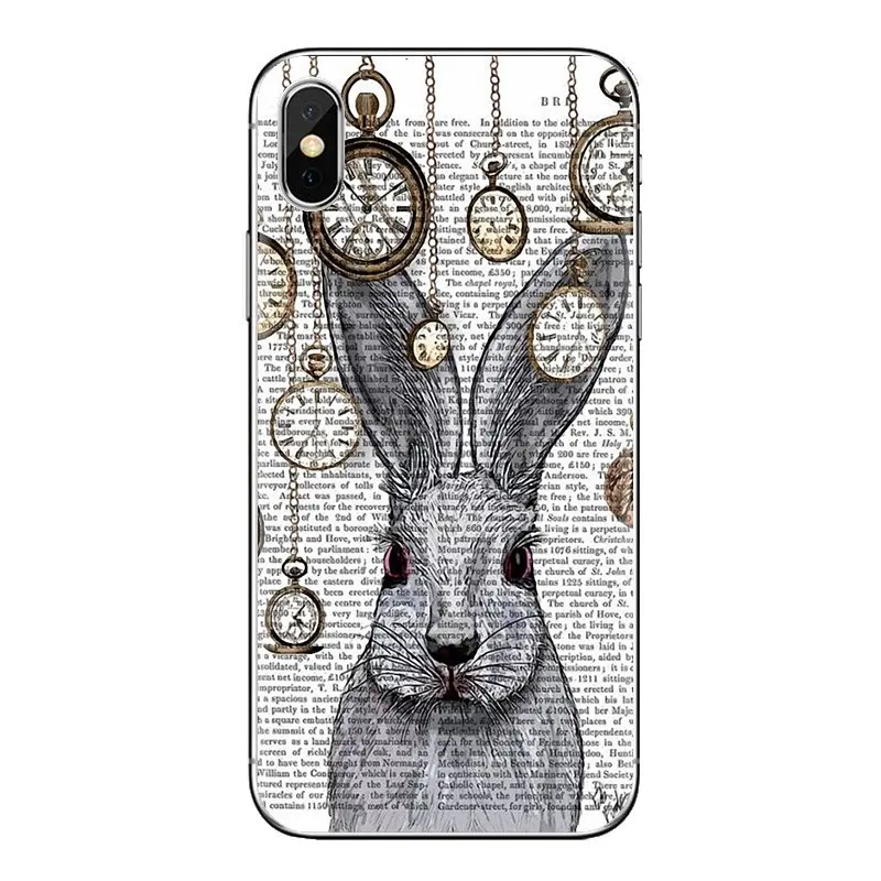 For Xiaomi Mi3 Samsung A10 A30 A40 A50 A60 A70 Galaxy S2 Note 2 Grand Core Prime Transparent Soft Shell Case Alice in Wonderland |