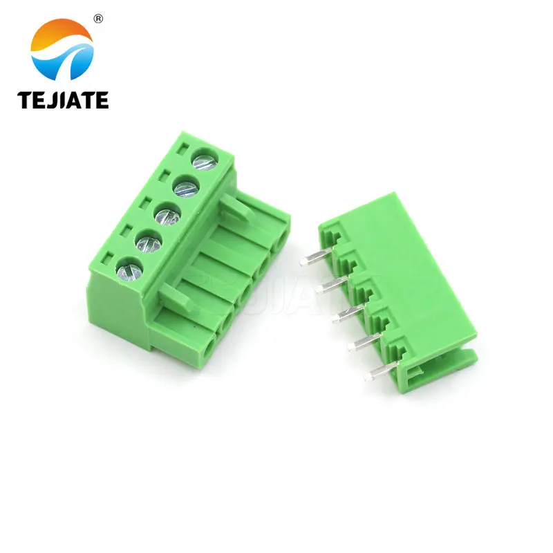 10 пар KF2EDGK 5 08 мм Штекерный разъем PCB коннектор 2/3/4/5/6/7/8/9P Прямой контакт |