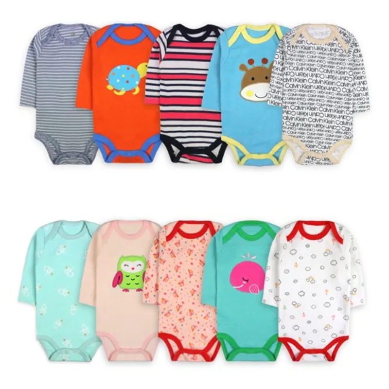 Baby Rompers Set Newborn Clothes Clothing Boys Girls Brand Cotton Jumpsuits Long Sleeve Coveralls Spring Autumn | Детская одежда и