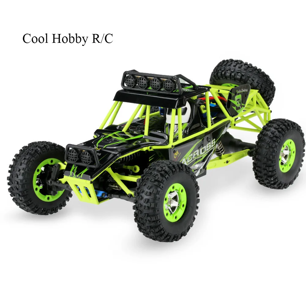 

Original Wltoys 12428 RC Climbing Car Toy 1:12 Big 2.4G 4WD Remote Control Off-road Vehicle 50KM/H High Speed Crawler Adult Gift