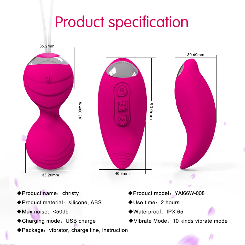 Blith spirit Egg jumping 66W-008 женский Вагина клитор массаж вибратор G точка сексуальная