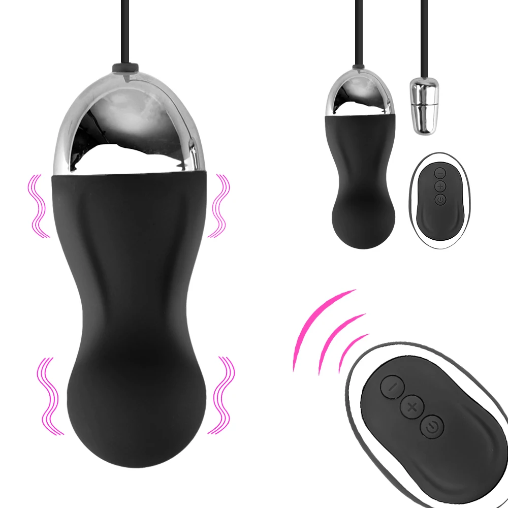 IKOKY вагинальный шар вибратор беспроводной RC кегель взрослая секс-игрушка 10