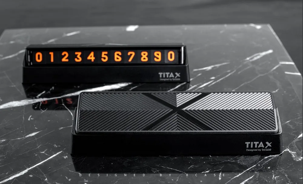 Новинка держатель для номера парковки автомобиля Youpin TITA X мягкий магнит переднее