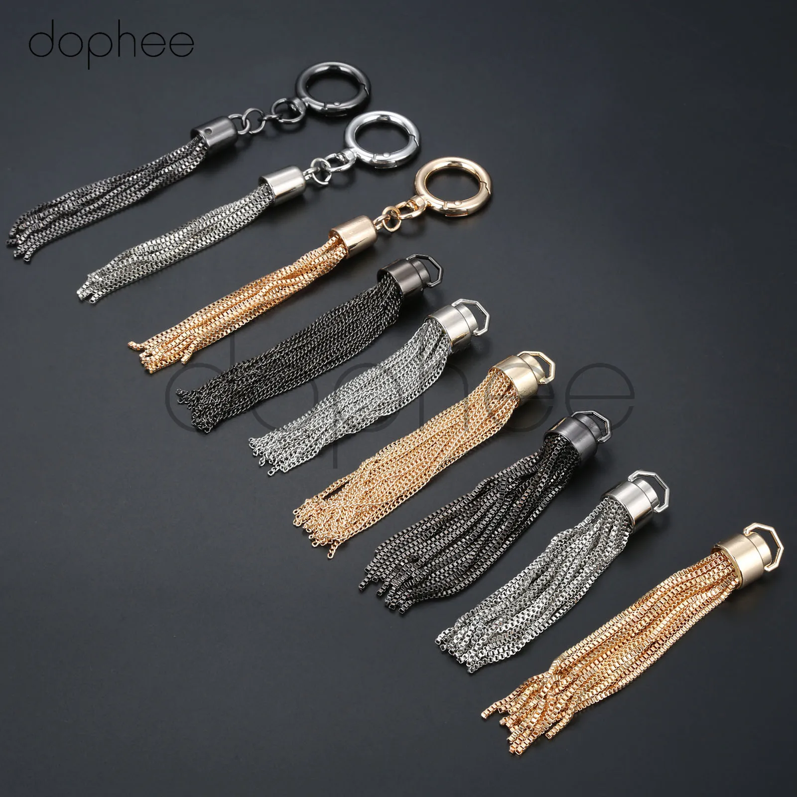 Dophee 1 шт. металлический аксессуар цепочка для ключей сумок маленькие украшения