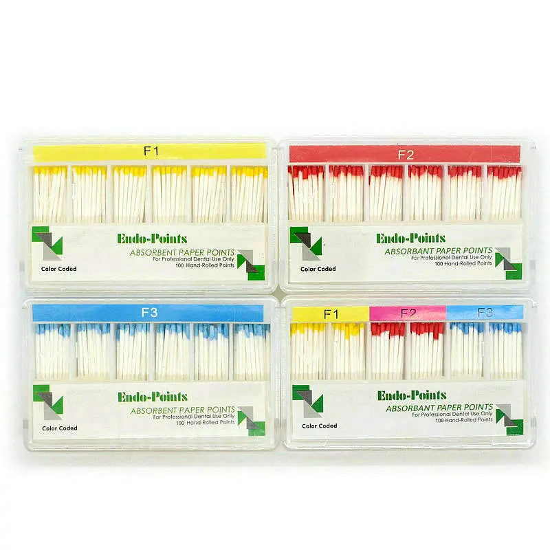 Стоматологическая F1 абсорбирующая бумага типа F для отмены корней супер-файлы