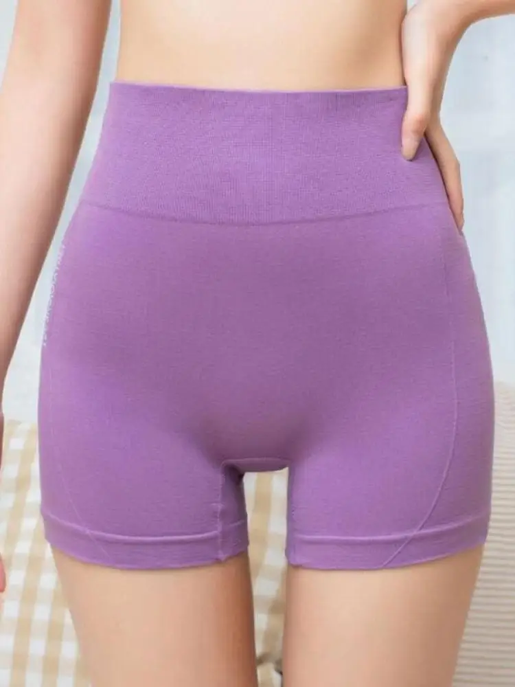 

Women'S Body-Sculpting Sports Yoga Pants Abdomen And Hips Slimming Safety Pants Elastic Safety Pants Dance Shorts