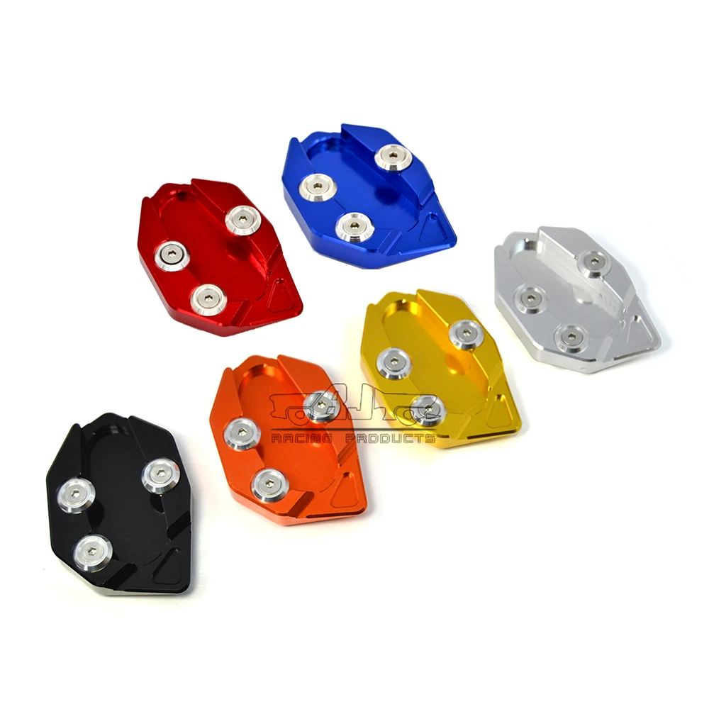 

Aluminium Motorcycle Side Stand Pad Plate Kickstand Enlarger Support Extension For Yamaha T-MAX 530 XP 530 Bronze Max 530