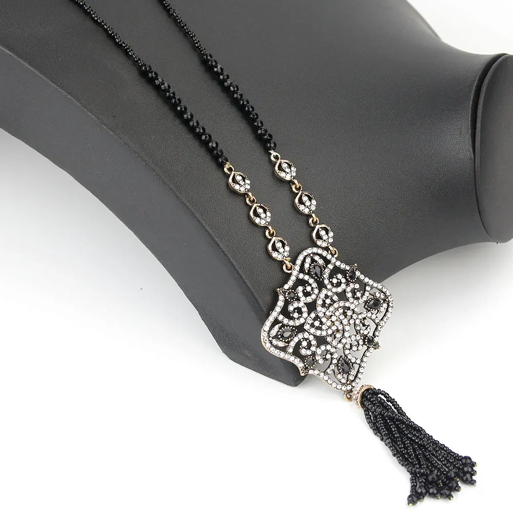 Ожерелье с подвеской в виде носорога SUNSPICEMS античное золотое ожерелье длинной