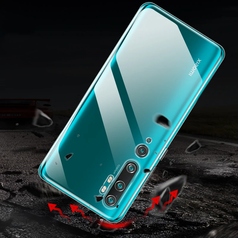 Мягкий прозрачный чехол для Redmi 9AT 9C NFC Note 9 Pro 9S 8T 7 8 8A 7A силиконовый Xiaomi Poco X3 X2 F2