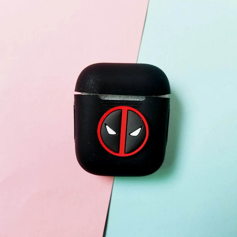 ТПУ силиконовый Bluetooth беспроводной чехол для наушников Защитный чехол для Airpods кожа аксессуары для Apple Airpods зарядная коробка - Цвет: 8