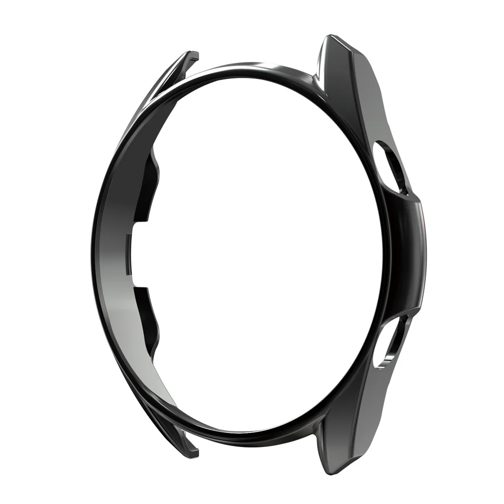 

Plated PC Protective Cover Case For Samsung Galaxy Watch 3 41mm SM-R850 & 45mm SM-R840 Bumper Shell Protector Frame