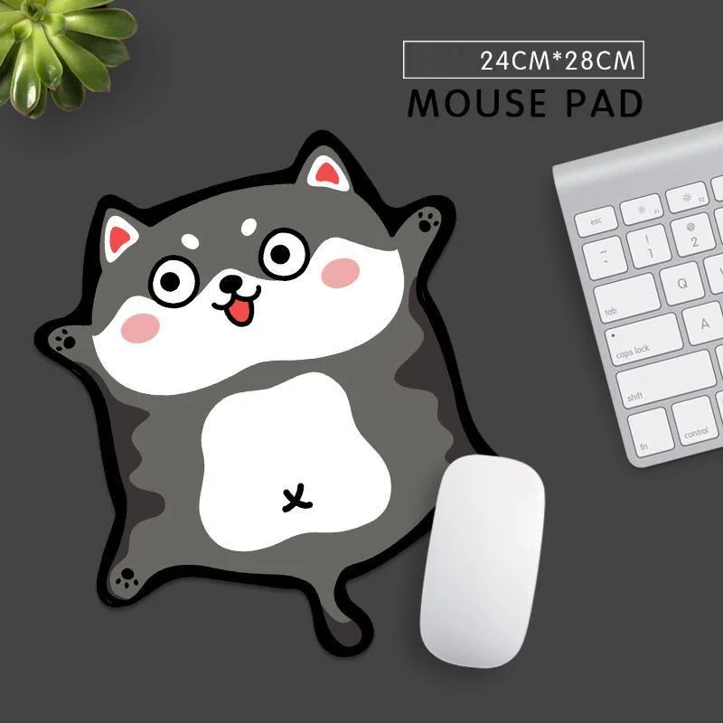 

Cute-Cat Anime Mouse-Pad Oversized Personalized Keyboard-Mat Table-Mat Coaster Small-Mouse-Pad Mousepad Anime Desk-Mat