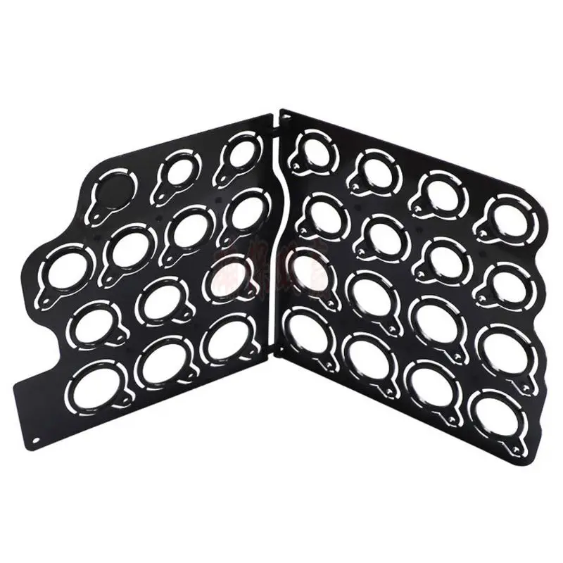 

Black US Ring Sizer Board Finger Size Gauge Measure Tools Jewelry Sizing 2-13 with Half Size