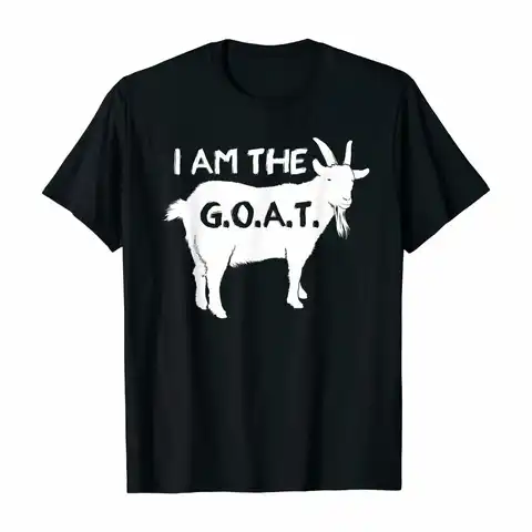 Я G.O.A.T. Лучшая футболка для занятий легкой атлетикой на все время, Подарочная футболка