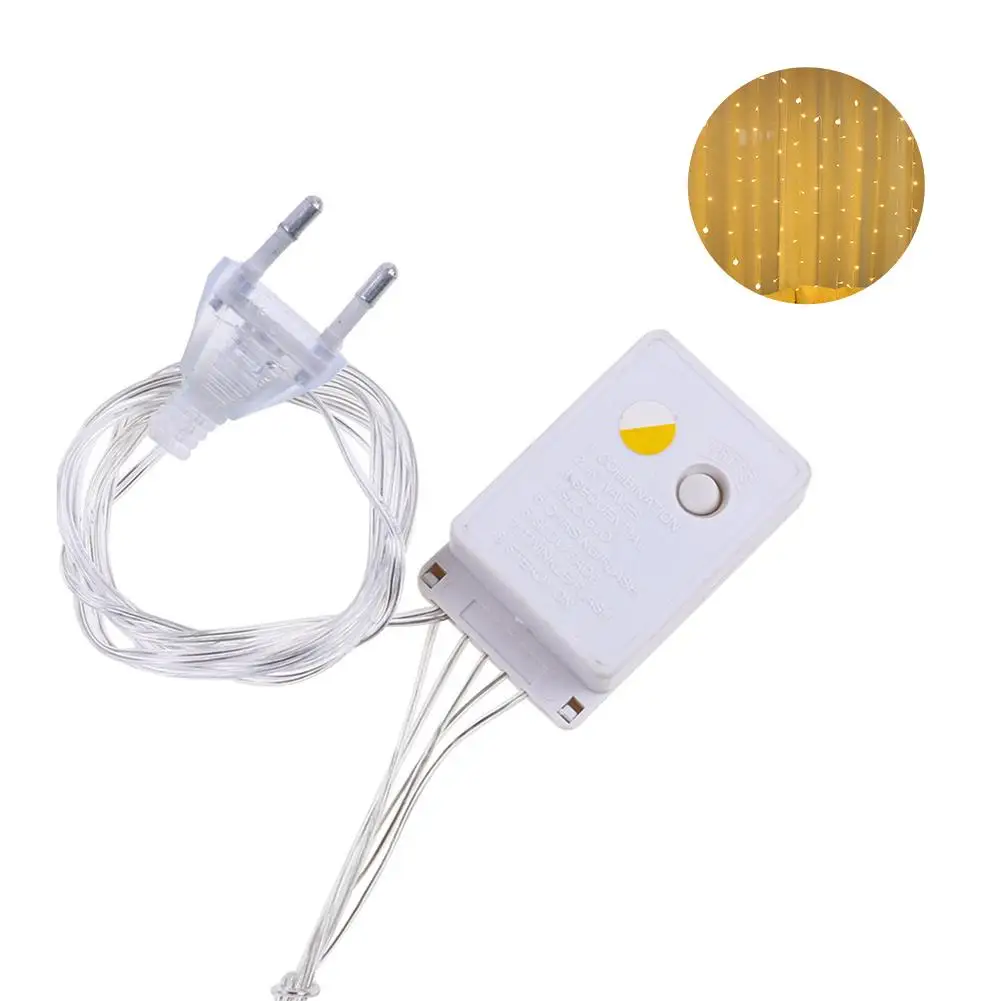 124 шт. светодиодный светильник в форме звездного сердца Рождественский