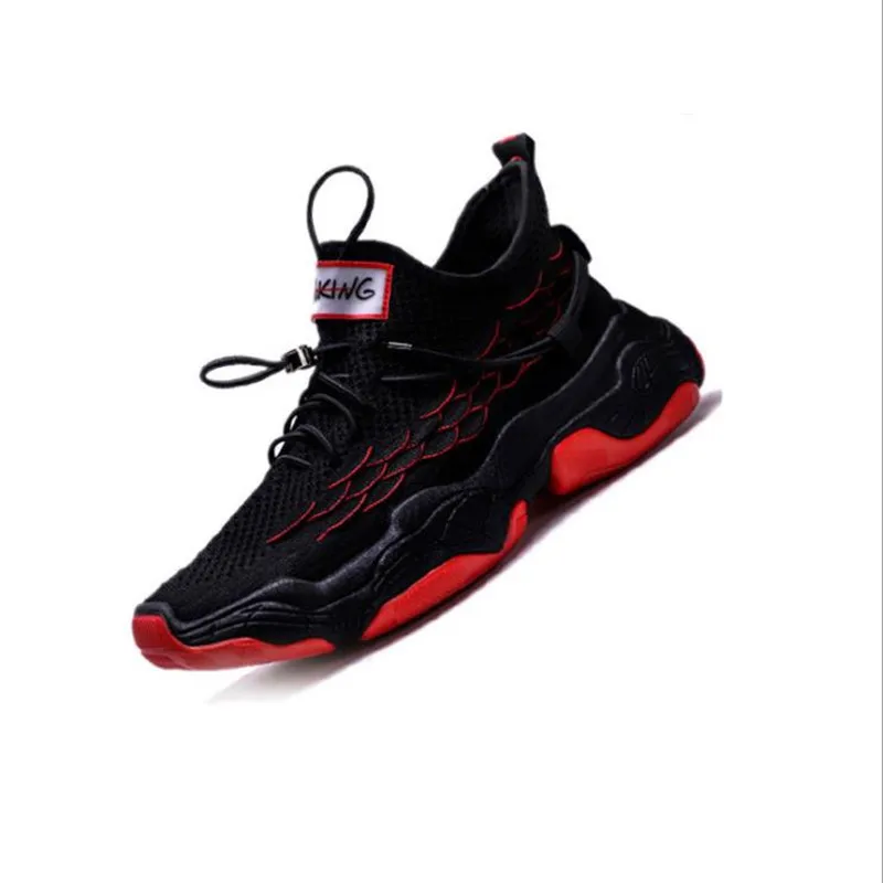 

2021 Fashion Outdoor Men White Sneakers High Quality Brand Casual Breathable Shoes Mesh Soft Jogging Tennis Mens Shoes Summer