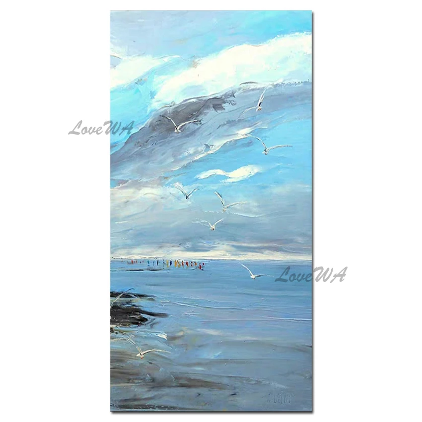 

Abstract Sailing Boat Ship Canvas Oil Painting Picture Handmade Wall Pictures On Canvas Decor Modular Wall Art For Living Room