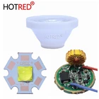 CREE XHP70.2 6 в LED XHP70BCool Нейтральный Теплый светодиодный излучатель Dido + 4.5A 26 мм 1 режим или 5 режимов Драйвер + 29 мм светодиодный ные линзы