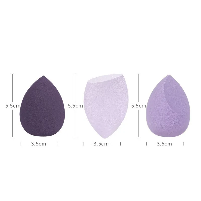 1Pcs Cosmetic Puff Makeup Latex-Free Comestic Egg Sponge Dry Wet Use Women's Foundation Beauty Make Up Tools |