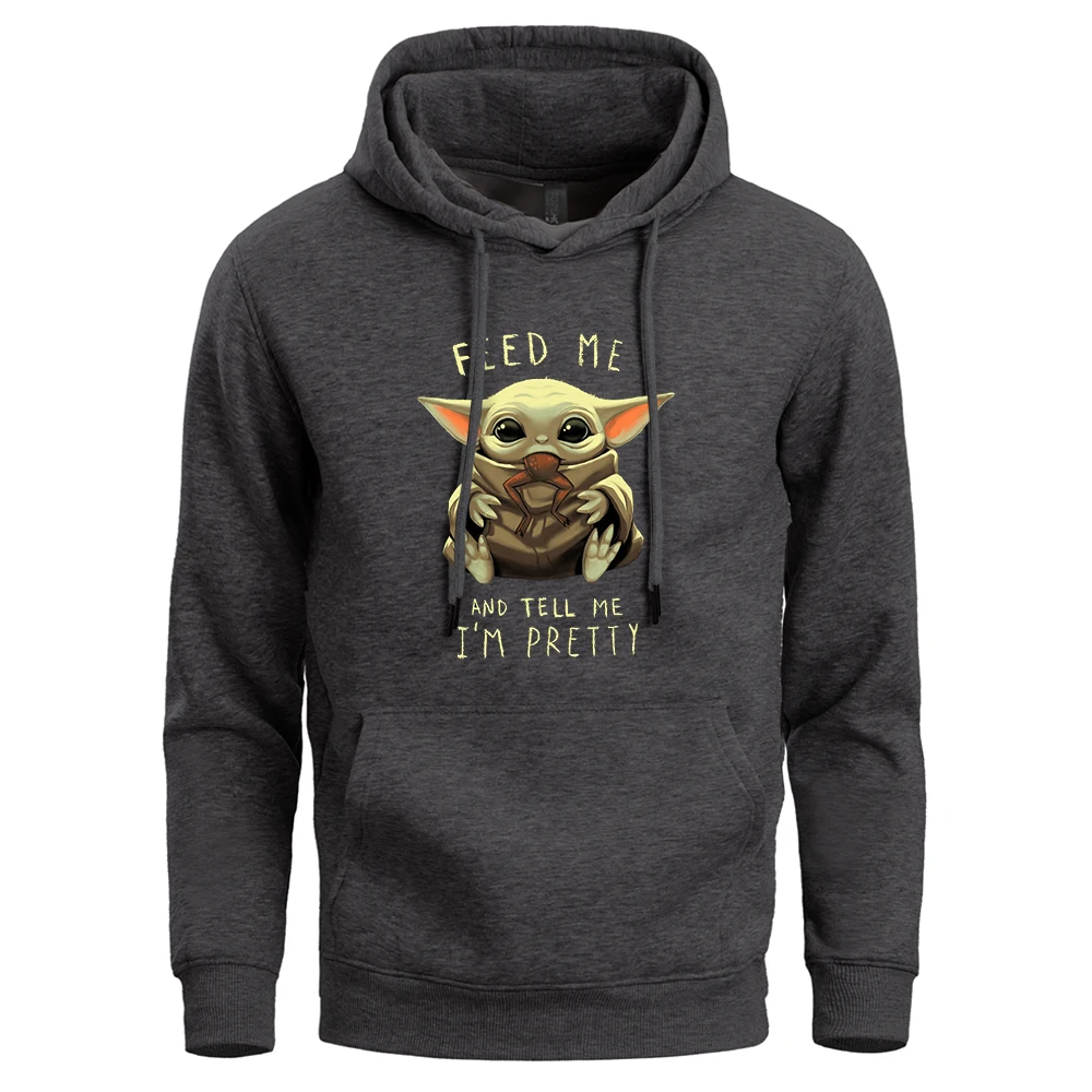 Детская толстовка Yoda Мужская забавная с героями мультфильмов уличная мужская