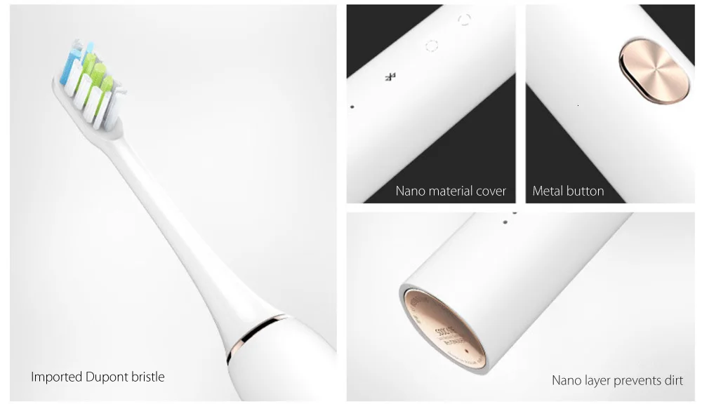 Xiaomi Soocare X3 Soocas Водонепроницаемая электрическая зубная щетка перезаряжаемая звуковая электрическая зубная щетка обновленная ультра звуковая зубная щетка