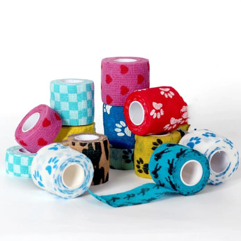 5 см x 4 м спортивная лента Водонепроницаемый самоклеющиеся эластичные повязки