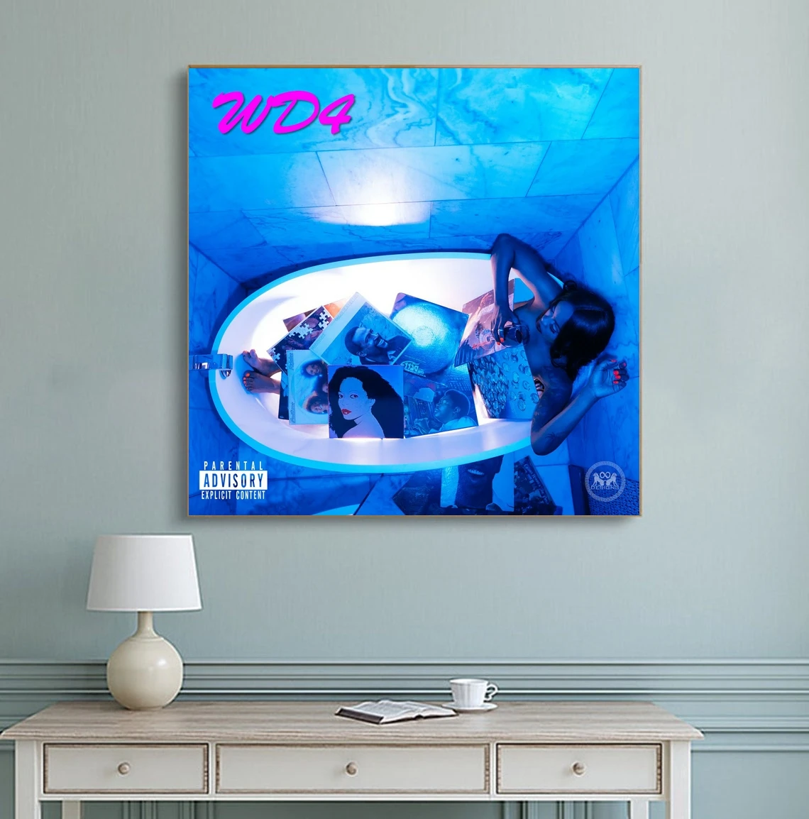 Зимний дневник Tink 4 обложка музыкального альбома постер холст художественный