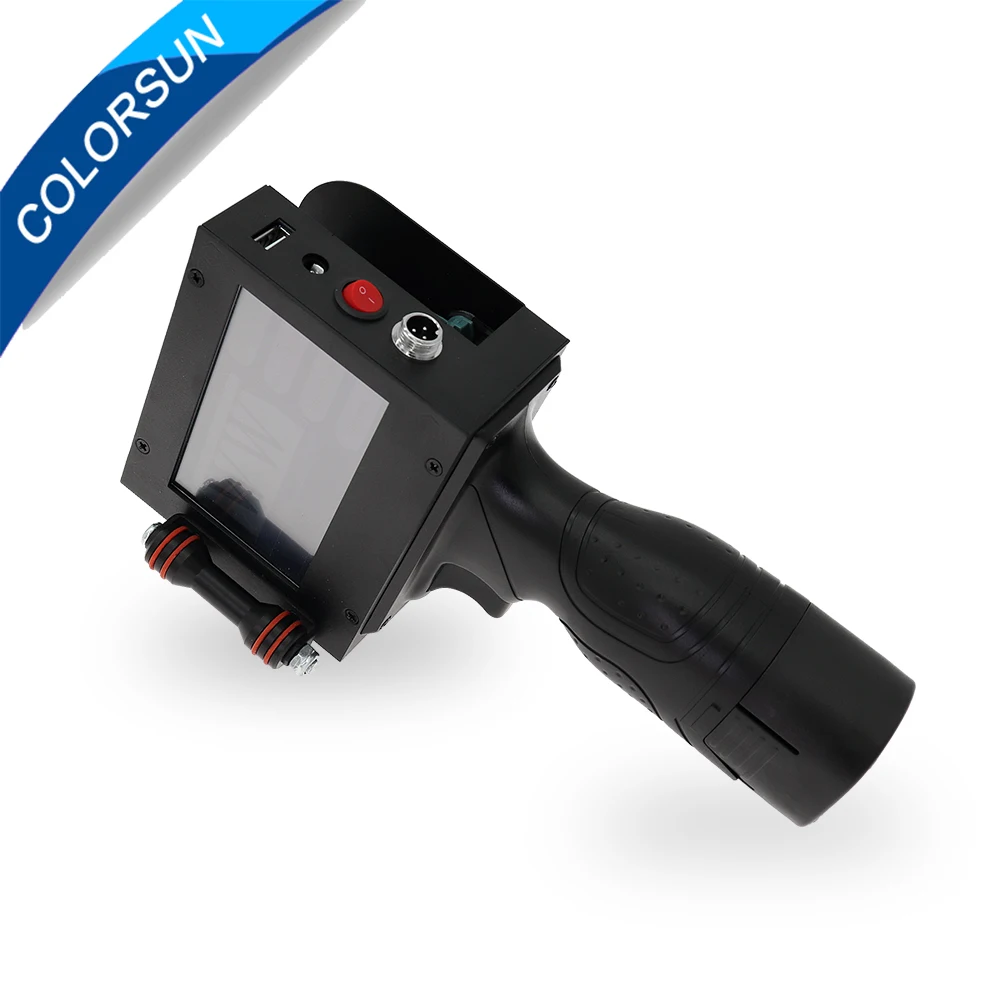 Портативный 25 4 мм ручной Интеллектуальный принтер сенсорный экран струйный